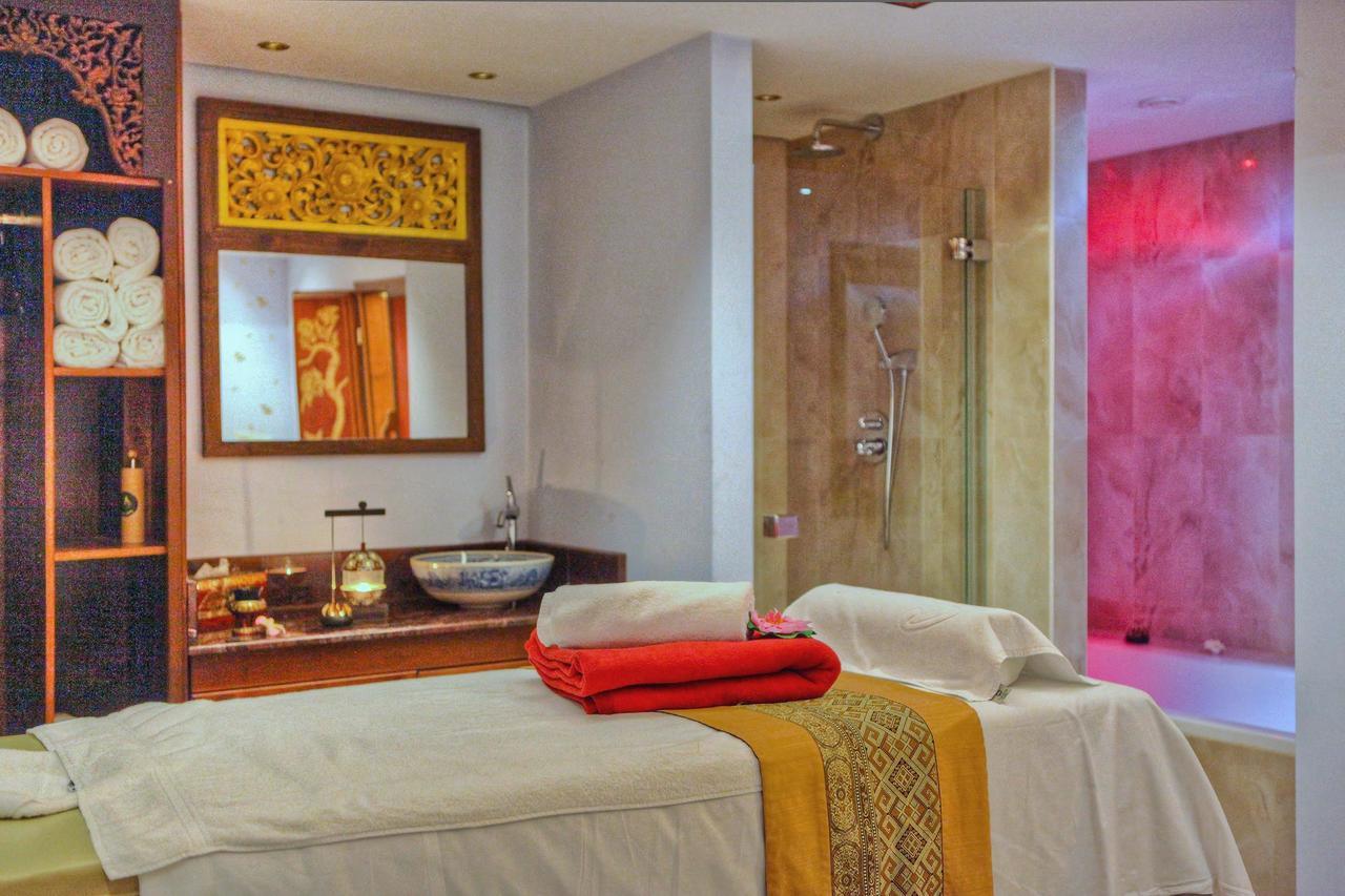 Seetelhotel Ahlbecker Hof Heringsdorf  Buitenkant foto A spa treatment room