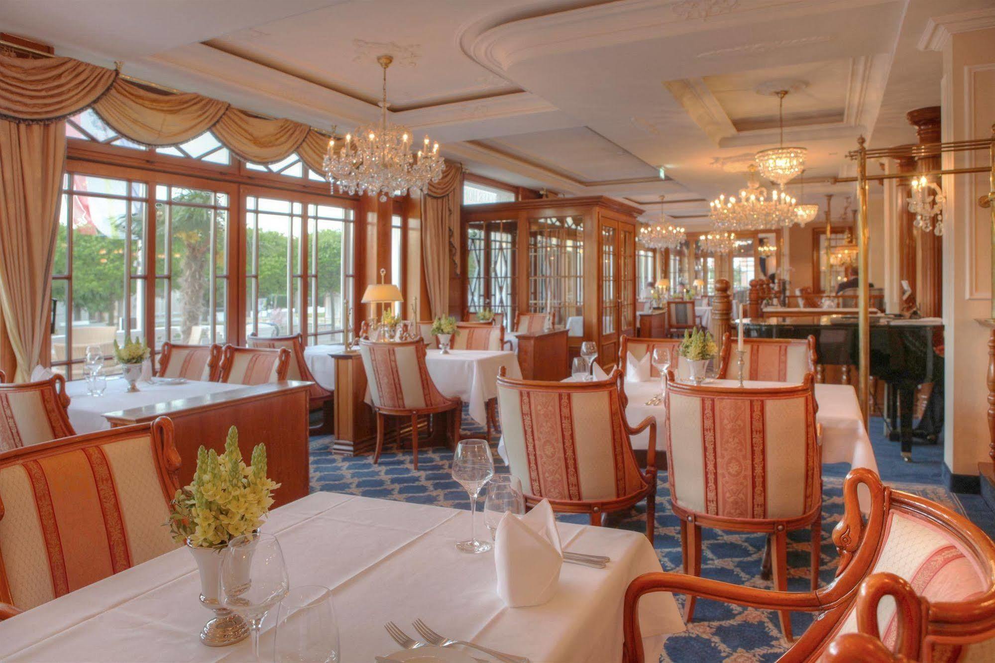 Seetelhotel Ahlbecker Hof Heringsdorf  Buitenkant foto The restaurant