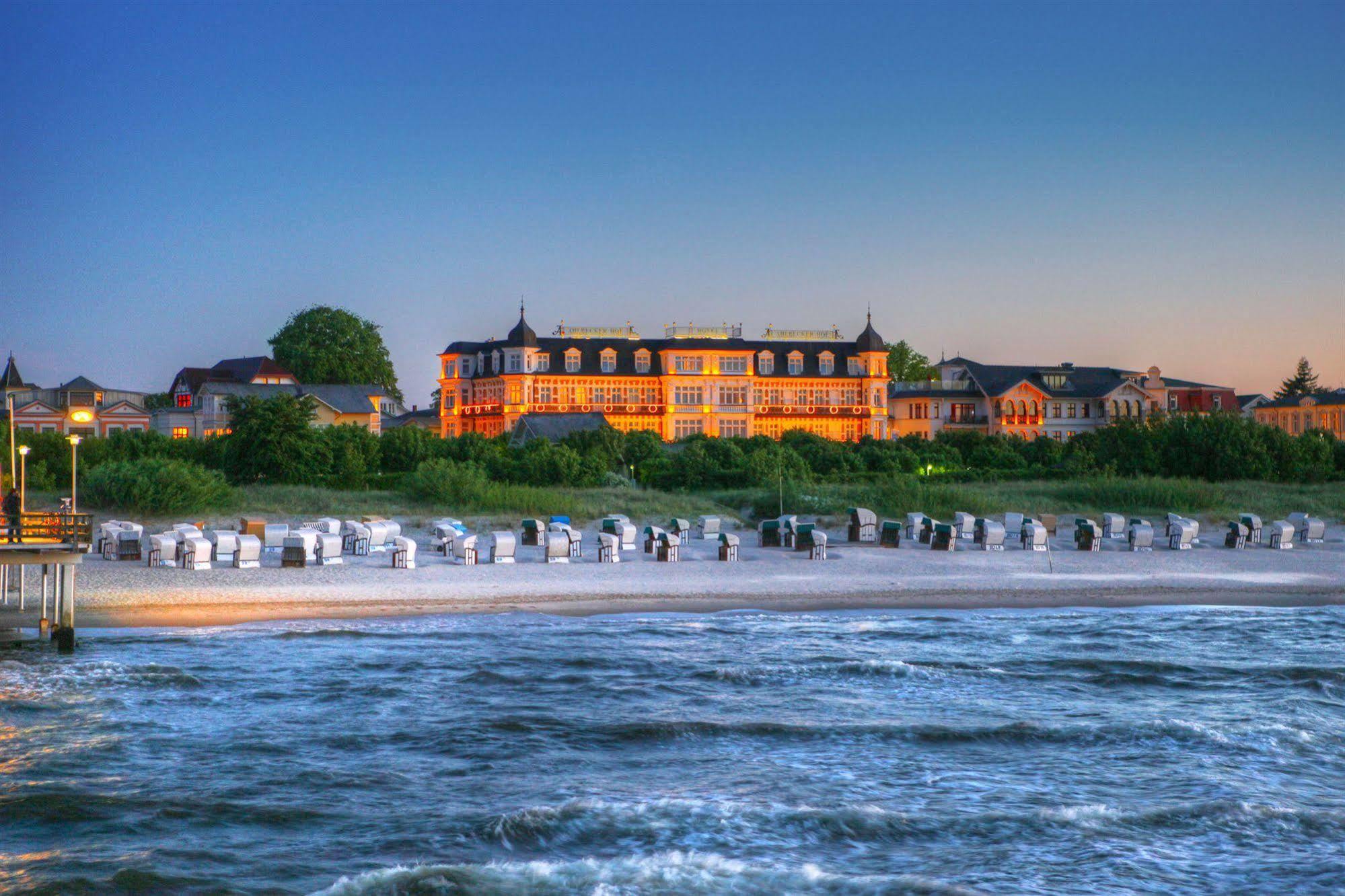Seetelhotel Ahlbecker Hof Heringsdorf  Buitenkant foto The Grand Hotel Kurhaus Binz