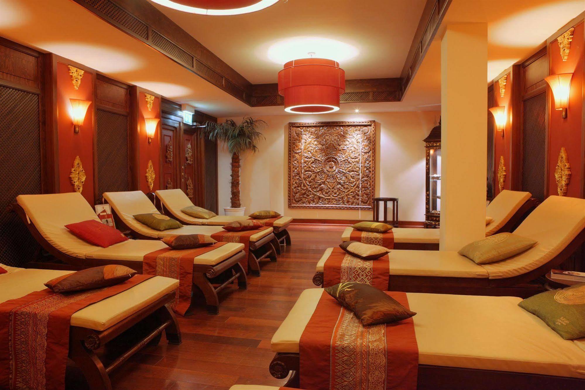 Seetelhotel Ahlbecker Hof Heringsdorf  Buitenkant foto A relaxation room at a spa