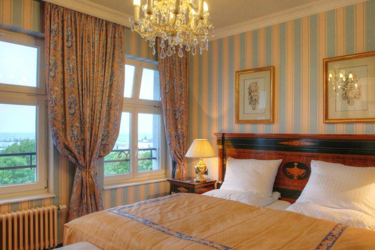 Seetelhotel Ahlbecker Hof Heringsdorf  Buitenkant foto A bedroom at the hotel
